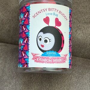 Scentsy Love Bug Bitty Buddy - Pink and Black Delight